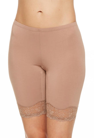 BodyBliss Breeze Collection Biker Short with Anti-chafing