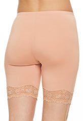 BodyBliss Breeze Collection Biker Short with Anti-chafing